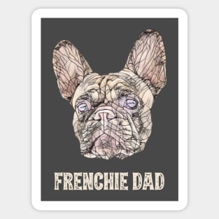 Frenchie Dad Sticker